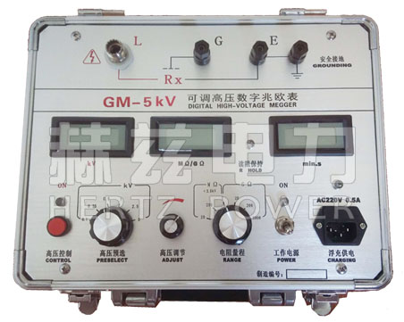 GM系列可调绝缘电阻测试仪